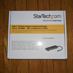 New - StarTech USB C Multiport Adapter -  Part # DKT30CSDHPD3
