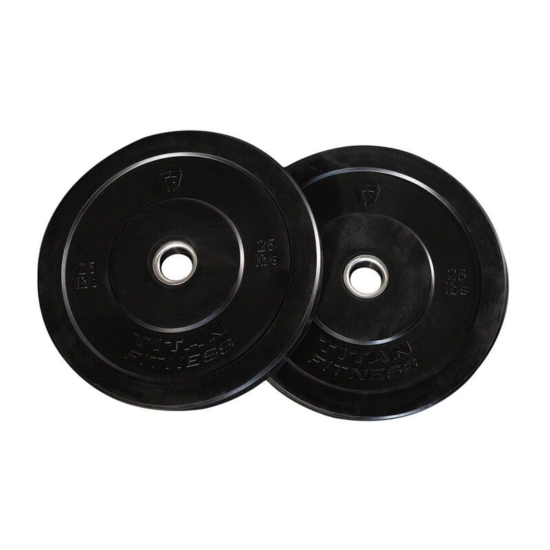 Pair of 25 pound bumper plates