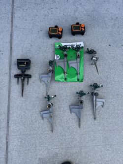 Lawn Timer And Sprinkler
