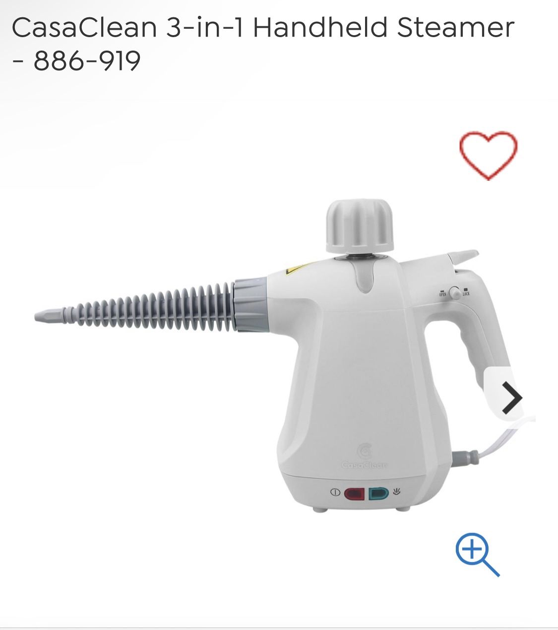 Casaclean Discovery Steamer - Local P/U Only