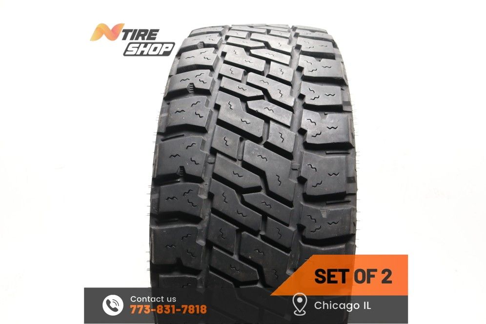 Set of 2 Used 15/32 LT 33X12.50R20 114Q Mickey Thompson Baja Legend EXP