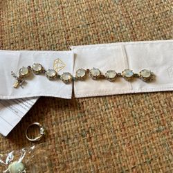 Rainbow Moonstone Bracelet