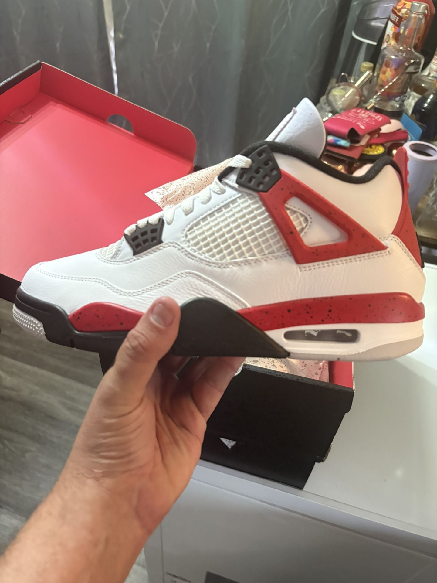 Jordan 4 Red Cement