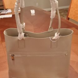 Laptop TOTE BAG (VEGAN LEATHER)