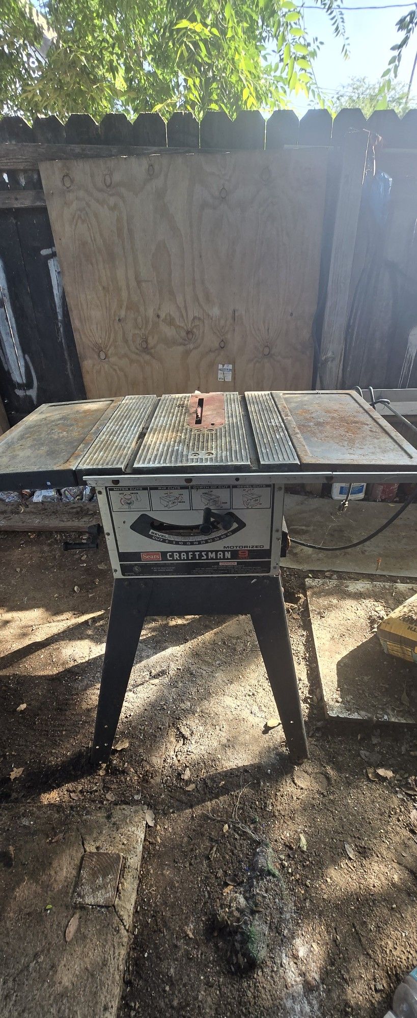 Craftsman Table Saw