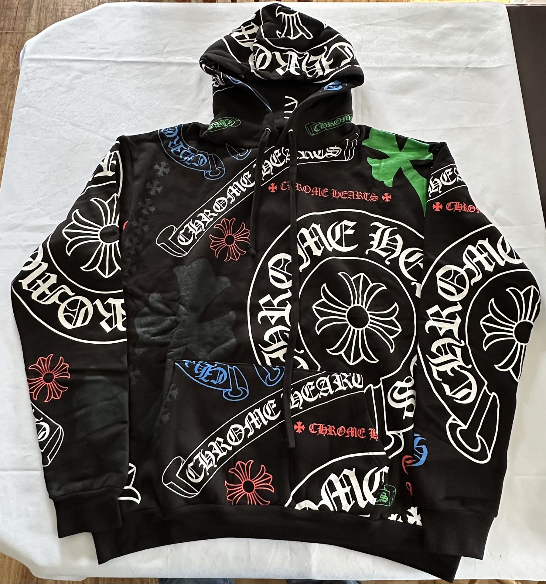 Chrome Hearts Stencil hoodie (large)