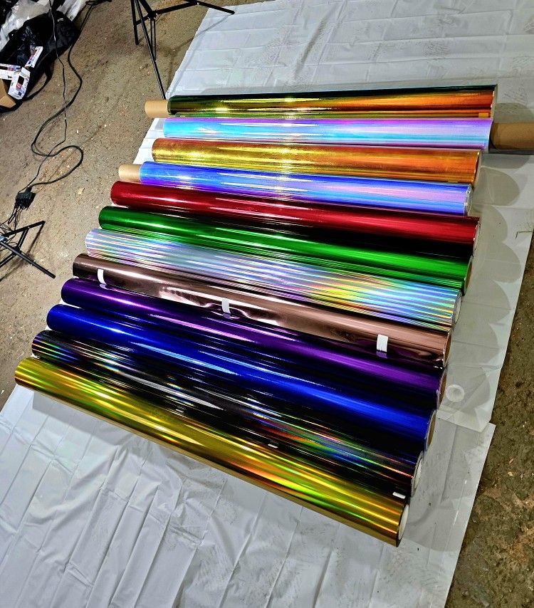 Car Vinyl Wrap chrome series chameleon