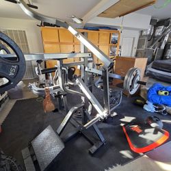 Weight Set Bench, Arms, Legs Powertc