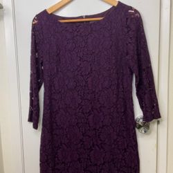 Vince Camuto Women’s Purple Dress Size 8