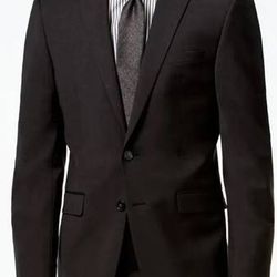 New W Tags Calvin Klein Dress Coat Jacket Sz 40R Cost $299