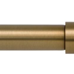 Gold 48-86 in Drapery Window Curtain Rod