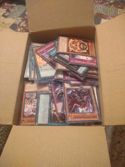 Box of Various Yu Gi Oh Cards