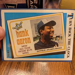 Hank Aaron Card 