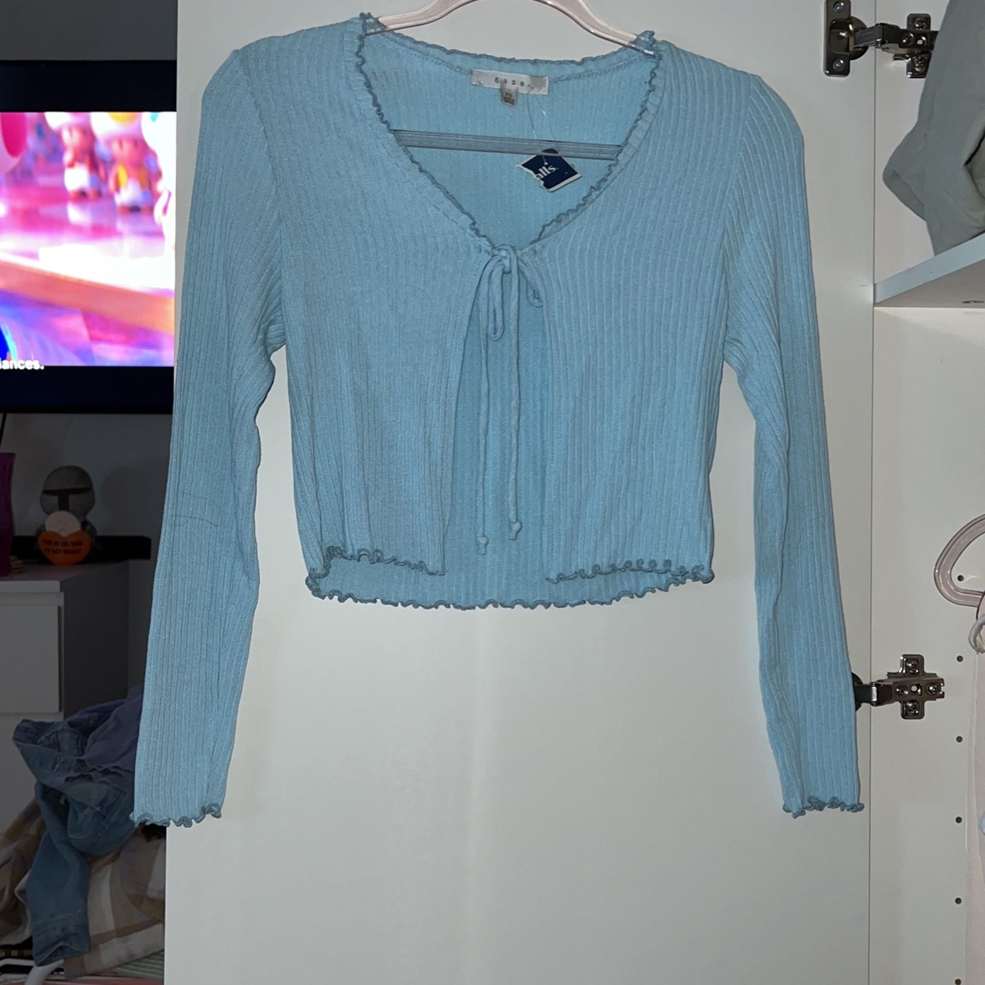 Light Blue Cardigan 