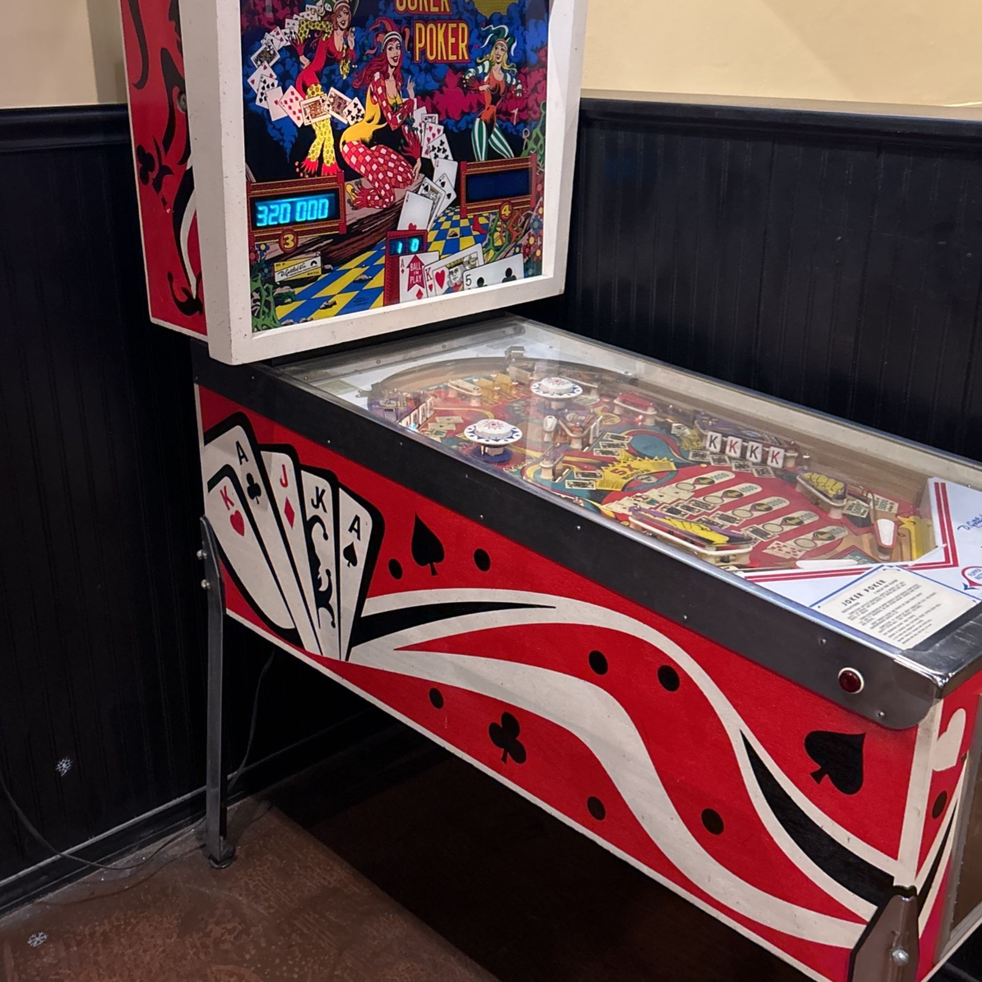 Joker Poker Pinball Machine for Sale in San Diego, CA - OfferUp