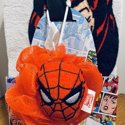 Spider-Man Bath Towel and Loofah Set 