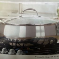 Princess House Tri Ply 18-Qt. casserole.