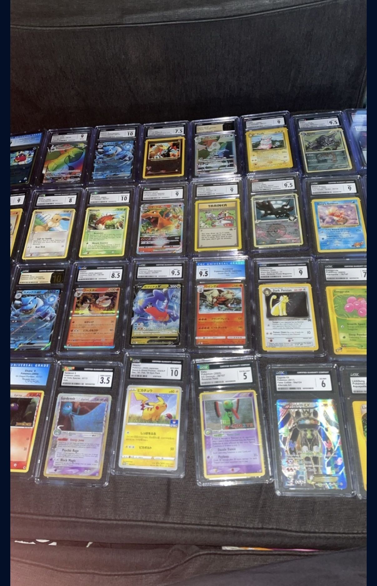 CGC Graded Pokemon Cards