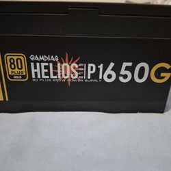 Power Supply Gamdias Helios P1 650 Wat Gold Plus