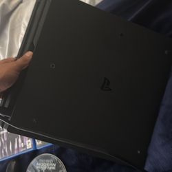 Ps4 Pro One Terabyte With Power Cord And Ps4 Control Controller