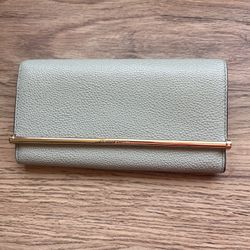 Light blue Henri Bendel wallet
