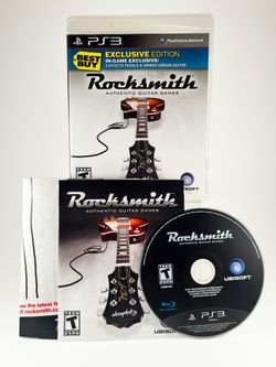 Rocksmith: Best Buy Edition for PS3 - Cleaned, Tested and Working!