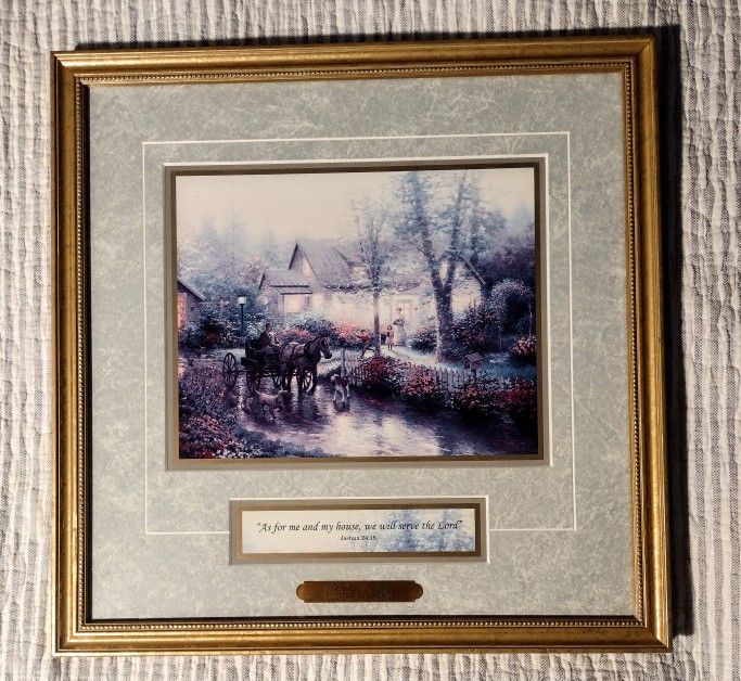 Thomas Kinkade "Sunday Morning" Print