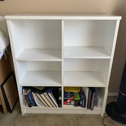 White Book Shelf, 43.5 x 37.5