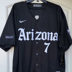 ARIZONA DBACKS #7 CORBIN CARROLL JERSEY