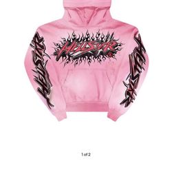 Hellstar Pink Brainless Hoodie 