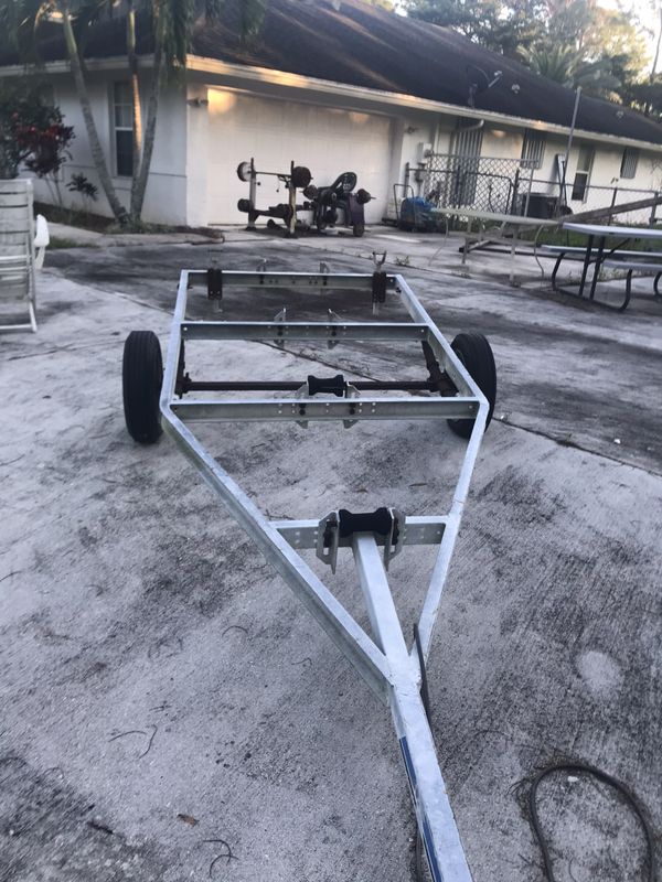 3 different Galvanized boat trailers for boats 20 ft or less 500. Each