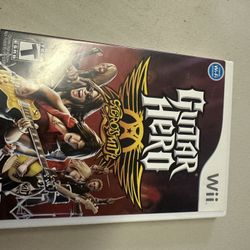 Guitar Hero Aerosmith Wii Game