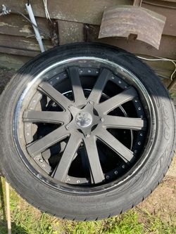 22” Agetro Rims and tires