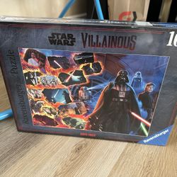 Stars Wars 1,000 Piece Ravensburger villainous Puzzle Brand New