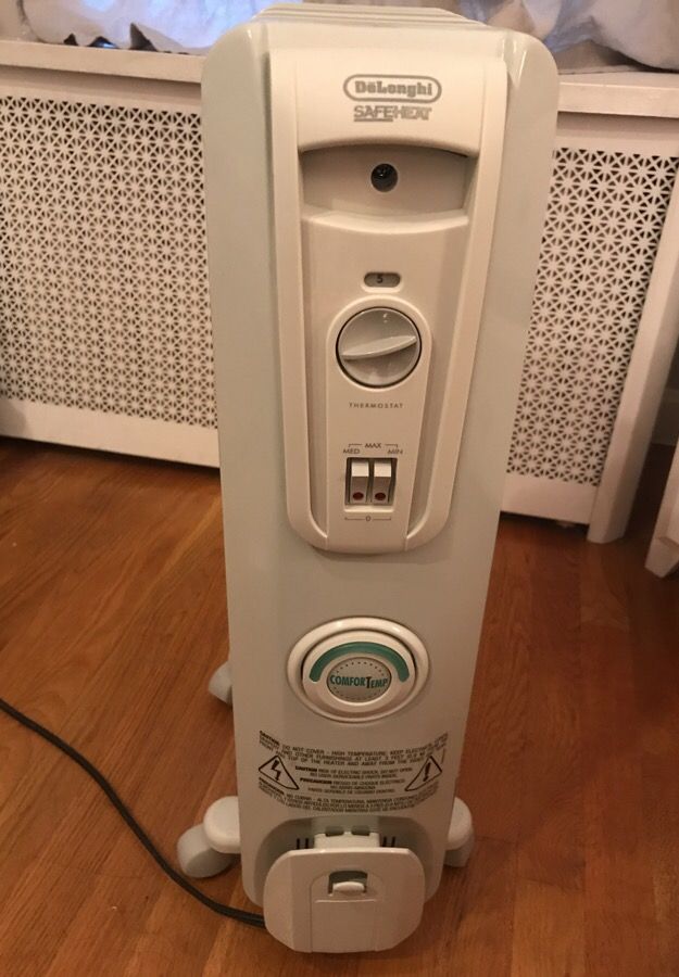 Portable heater (DeLonghi Safeheat)