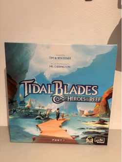 Tidal Blades: Heroes of the Reef Board Game – Open Box – Unpunched & Unplayed