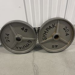 Olympic Plates - 45 LB Pair