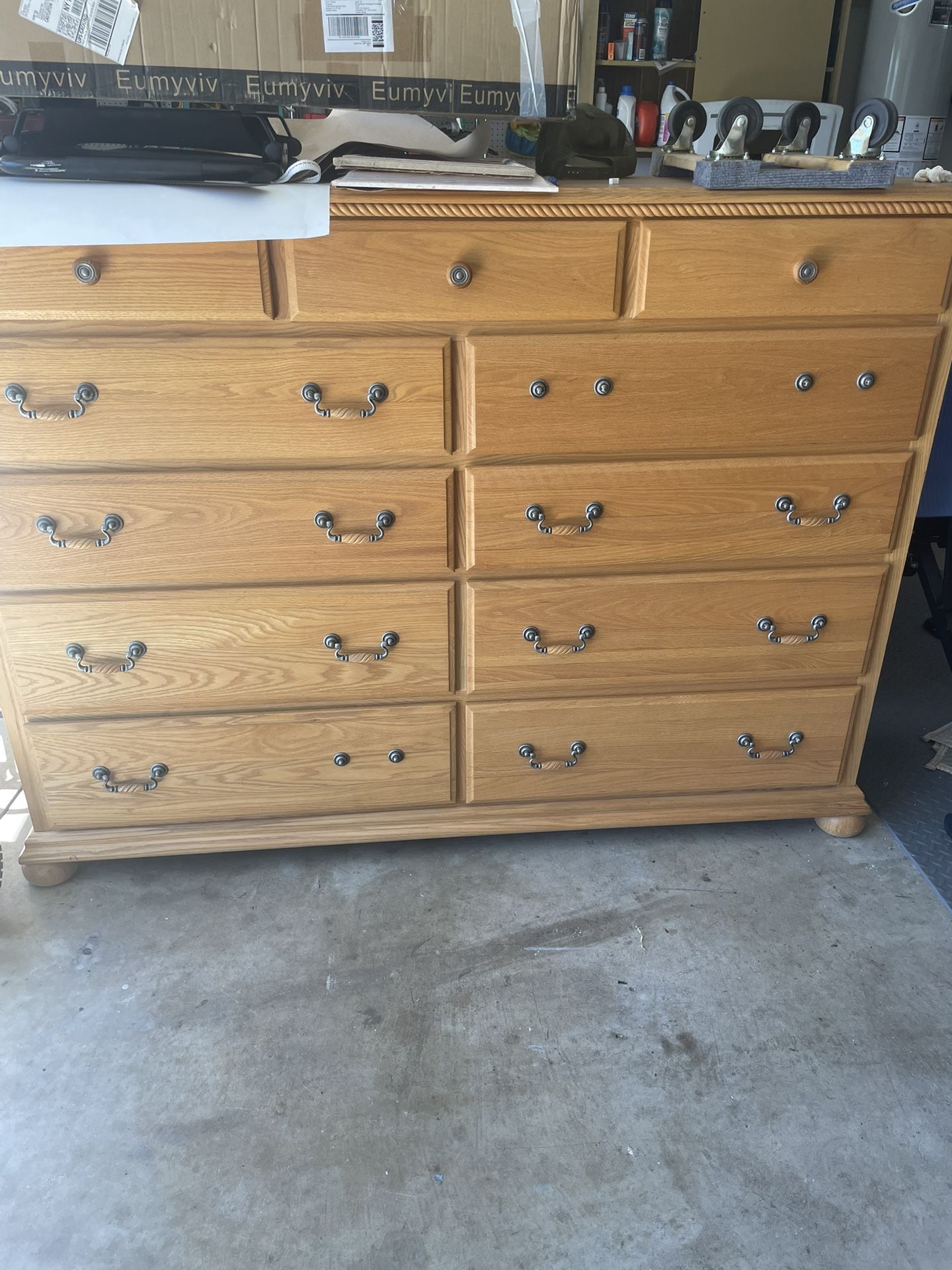 Large Wood Dresser