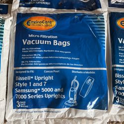 Vacuum Bags Style 1&7 $20