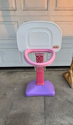 Little Tikes TotSports Easy Score Toy Basketball Set 2pc - Pink