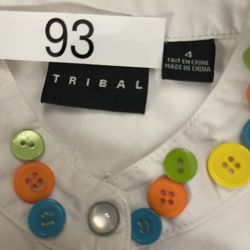 Tribal Sz 4 Blouse