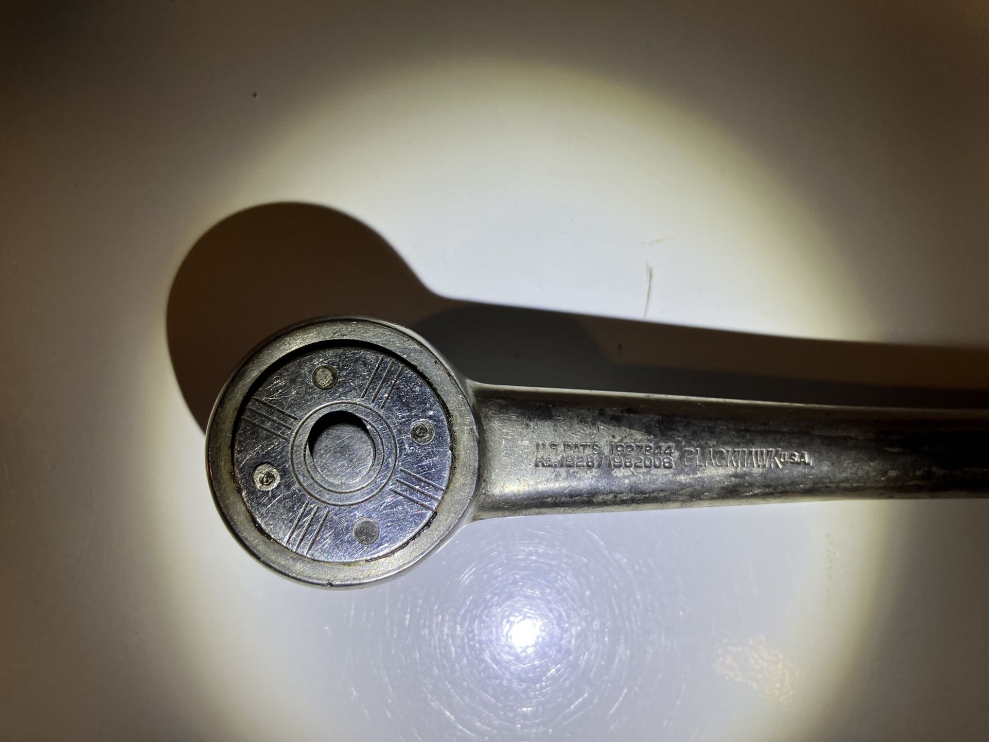 1/2 “ Ratchet Wrench Black hawk 1941 Vintage