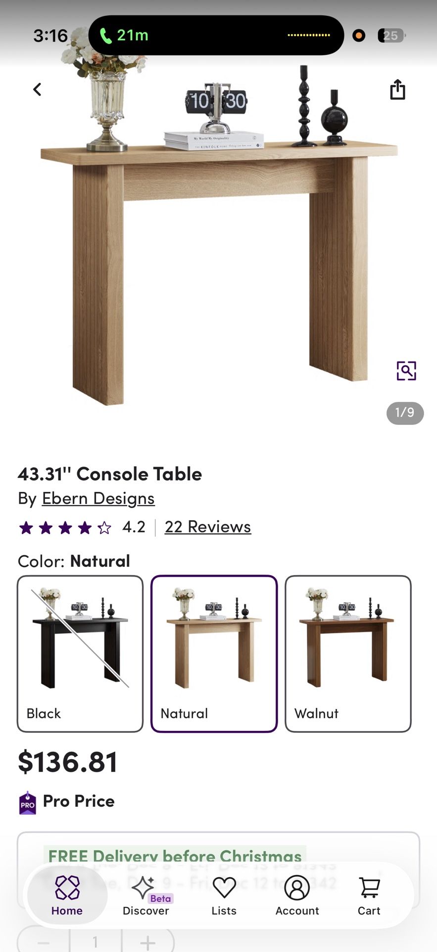 Console Table