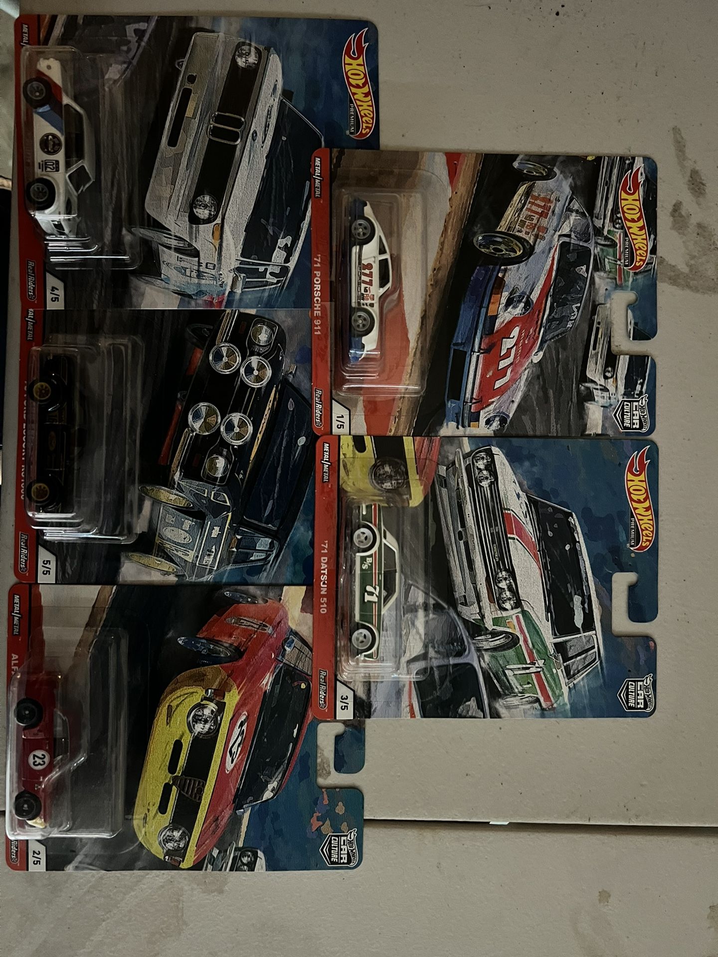 Hot Wheels Set Premium