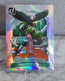 2025 Donruss Football - Jumbo Downtown - Saquon Barkley Eagles # 7