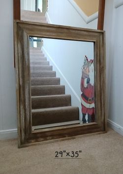 Rustic  Mirror 29"×35"