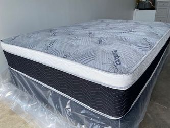 Full Euro Bamboo Orthopedic Pillow Top!•••