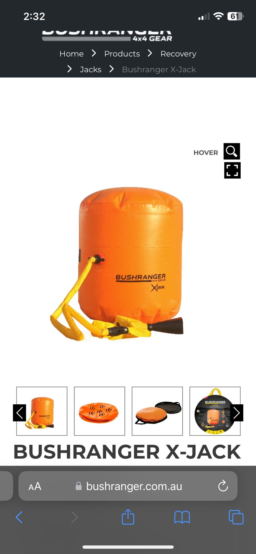 Bush Ranger X Jack