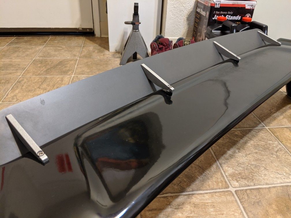 Acura RSX spoiler wing black with extension