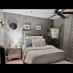 Full Size LED Bed Set